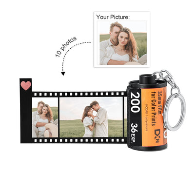 Personalized Vintage Photo Keychain